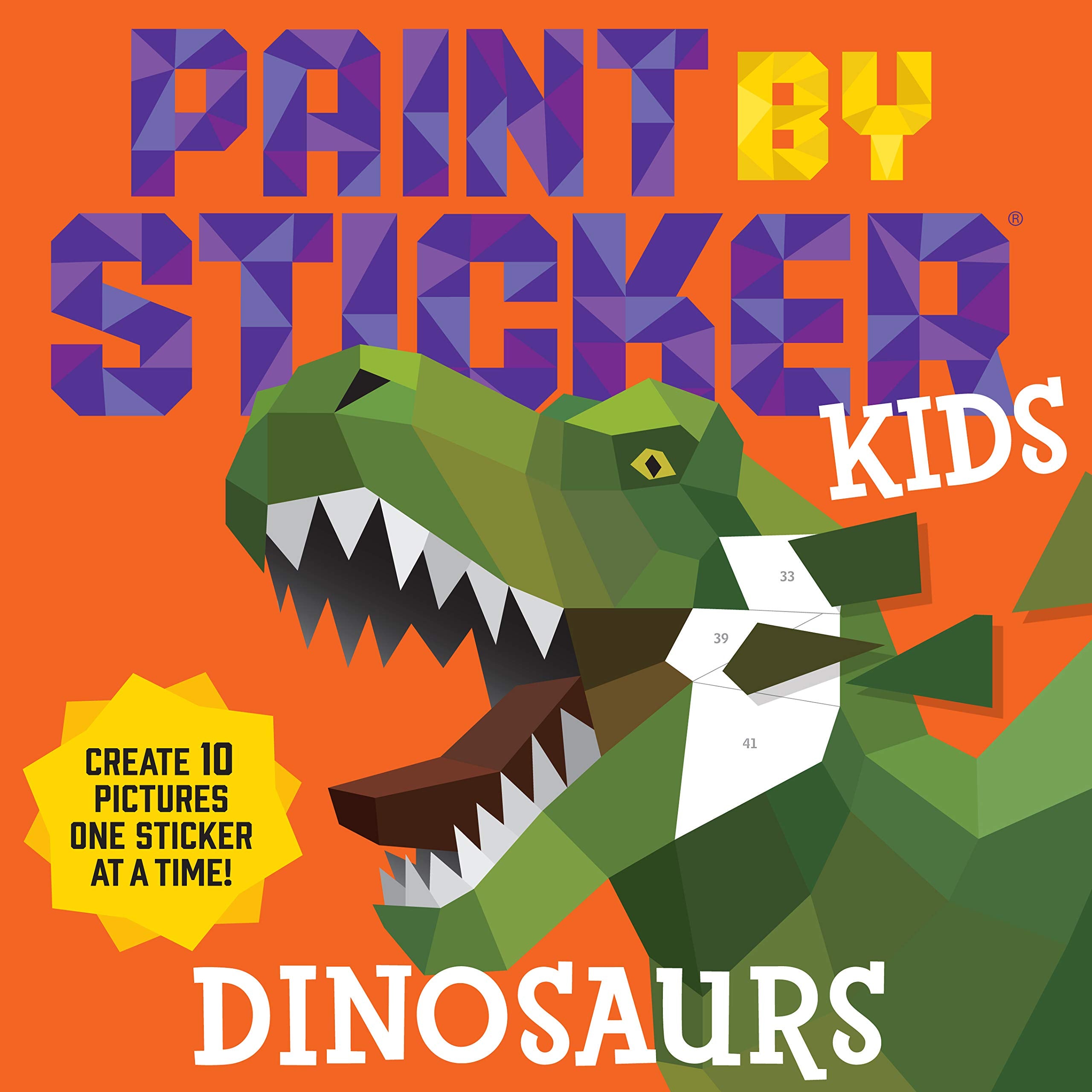 Paint by Sticker Kids: Dinosaurs - Just Fabulous Palm Springs