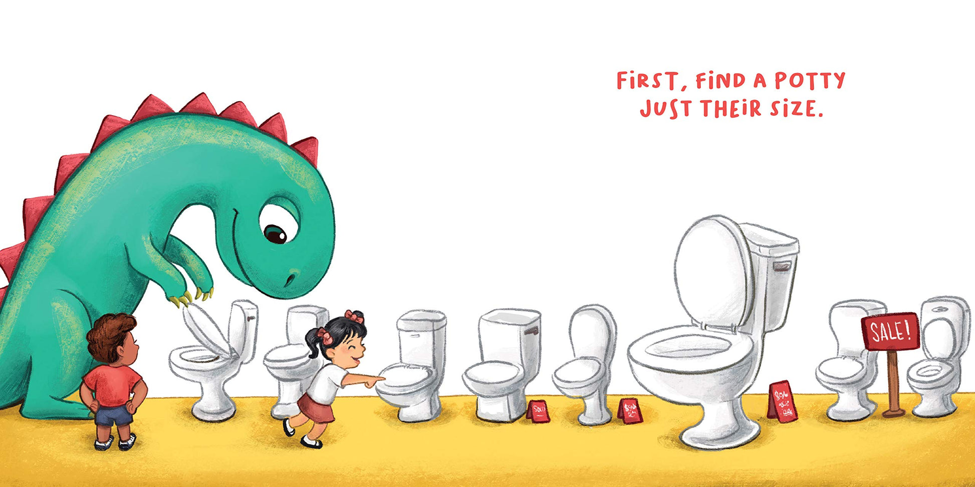 How To Potty Train A Dinosaur - Just Fabulous Palm Springs