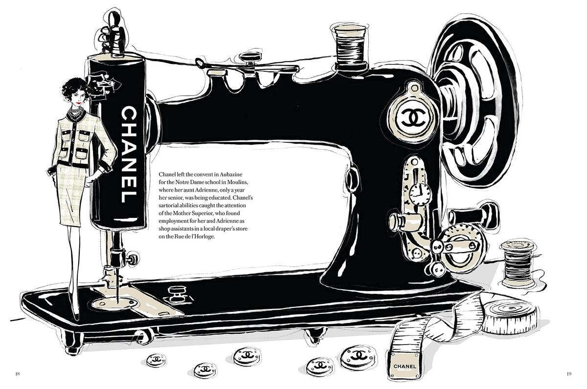 Coco Chanel: The Illustrated World Of A Fashion Icon - Just Fabulous Palm Springs