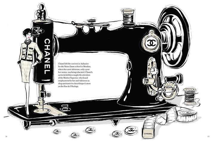Coco Chanel: The Illustrated World Of A Fashion Icon