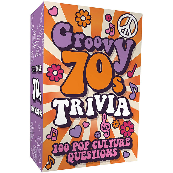 Groovy 70s Trivia Cards