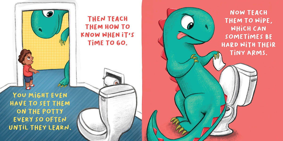How To Potty Train A Dinosaur - Just Fabulous Palm Springs