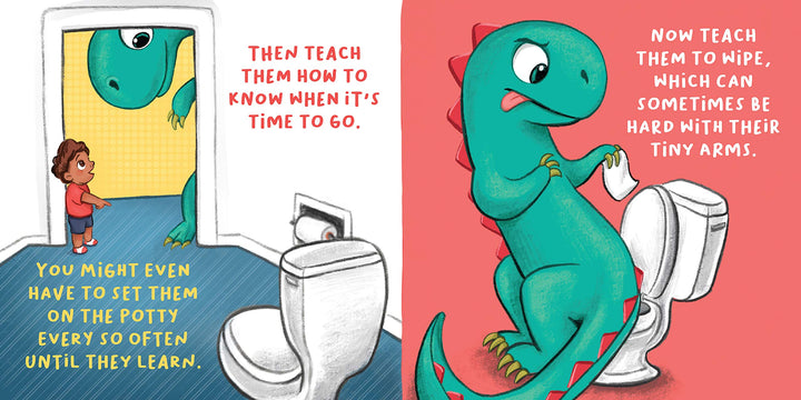 How To Potty Train A Dinosaur - Just Fabulous Palm Springs