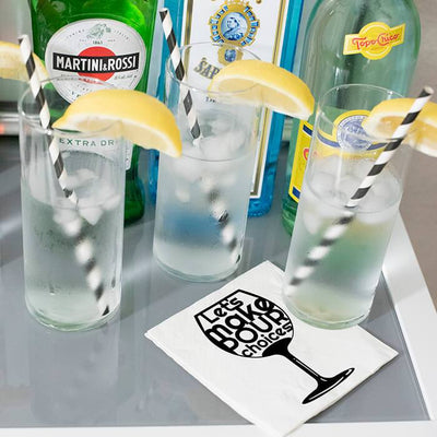 Let's Make Pour Choices Napkins