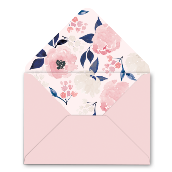 Indigo Leaf Sympathy Greeting Card - Just Fabulous Palm Springs