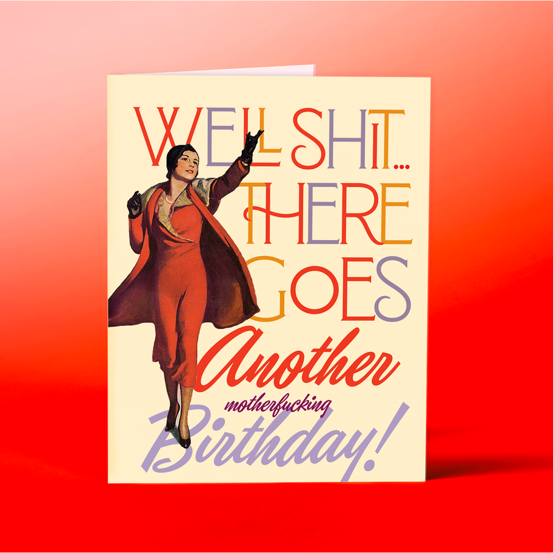 Another Birthday Wave Birthday Card