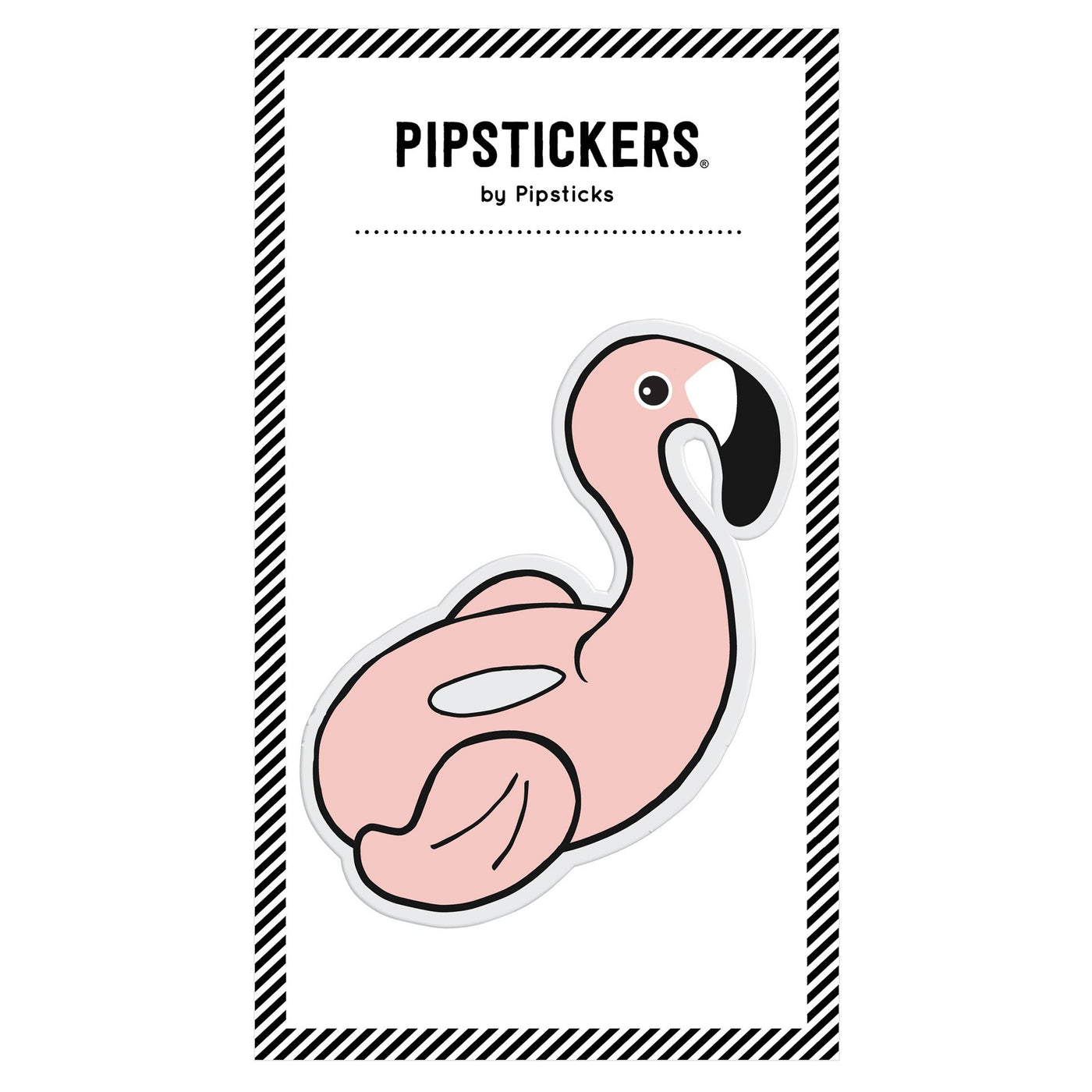 Big Puffy Flamingo Floatie Sticker