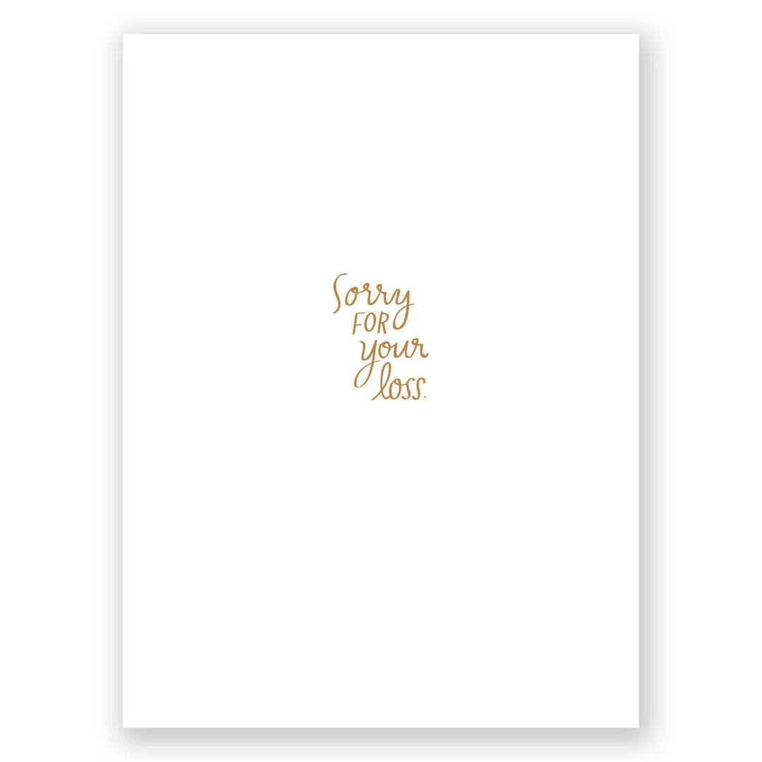 Heartfelt Loss Pet Sympathy Greeting Card