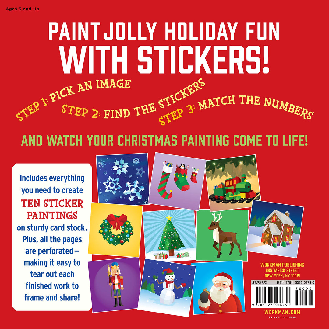 Paint By Sticker Kids: Christmas - Just Fabulous Palm Springs