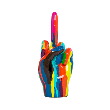 Graffiti Middle Finger Tabletop - 8.5" tall - Just Fabulous Palm Springs