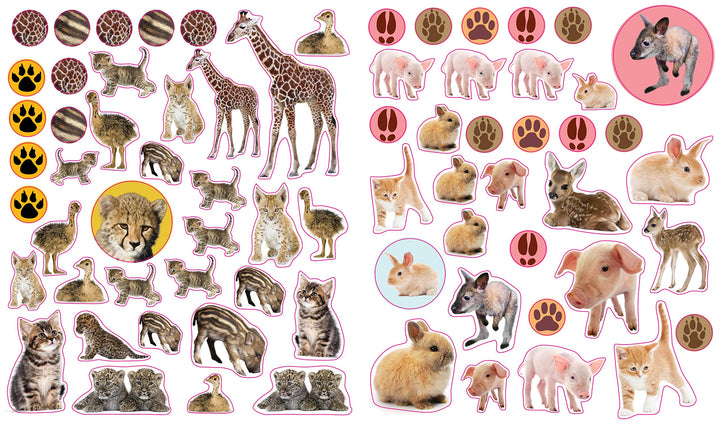 Eyelike Stickers: Baby Animals - Just Fabulous Palm Springs