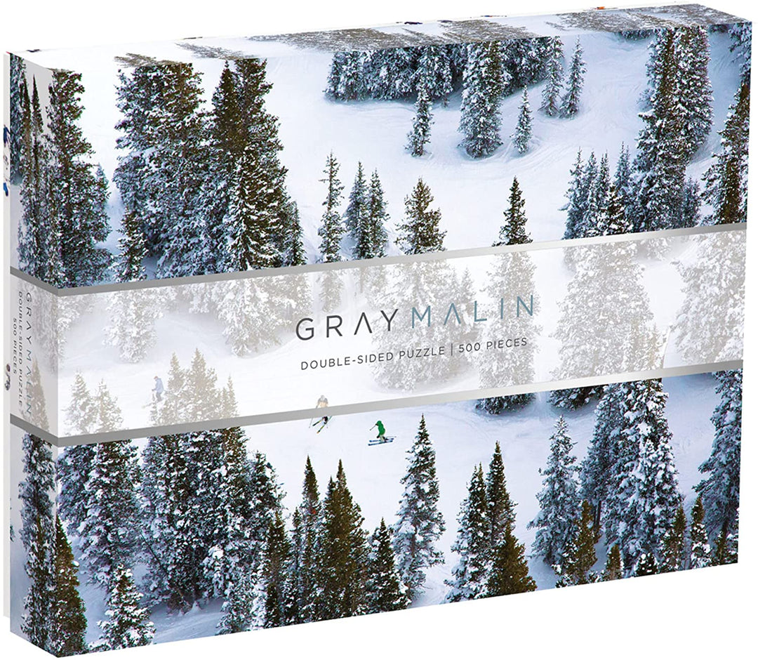 Gray Malin: The Snow 500 Piece Double Sided Puzzle