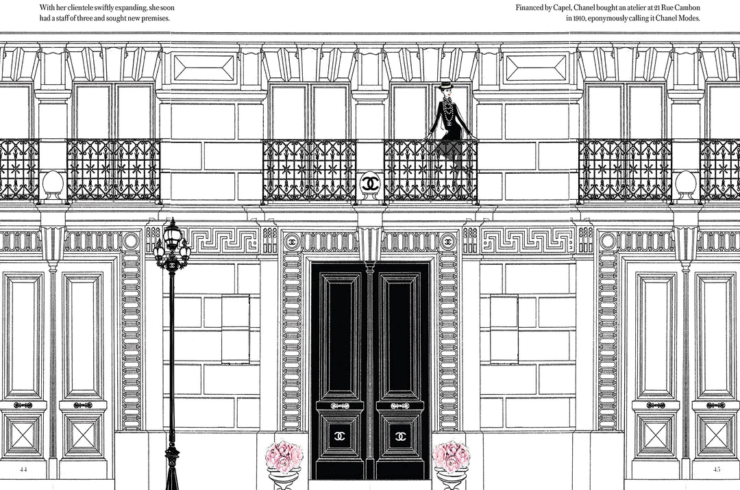 Coco Chanel: The Illustrated World Of A Fashion Icon