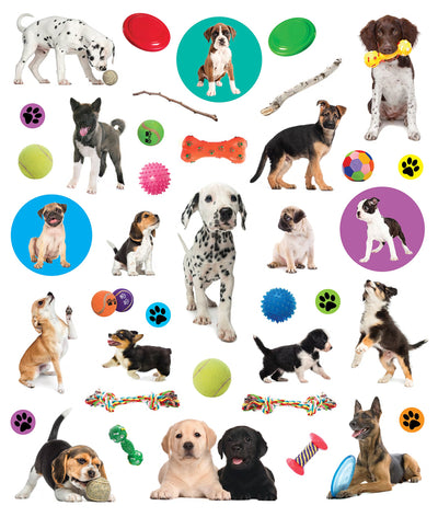 Eyelike Stickers: Puppies - Just Fabulous Palm Springs