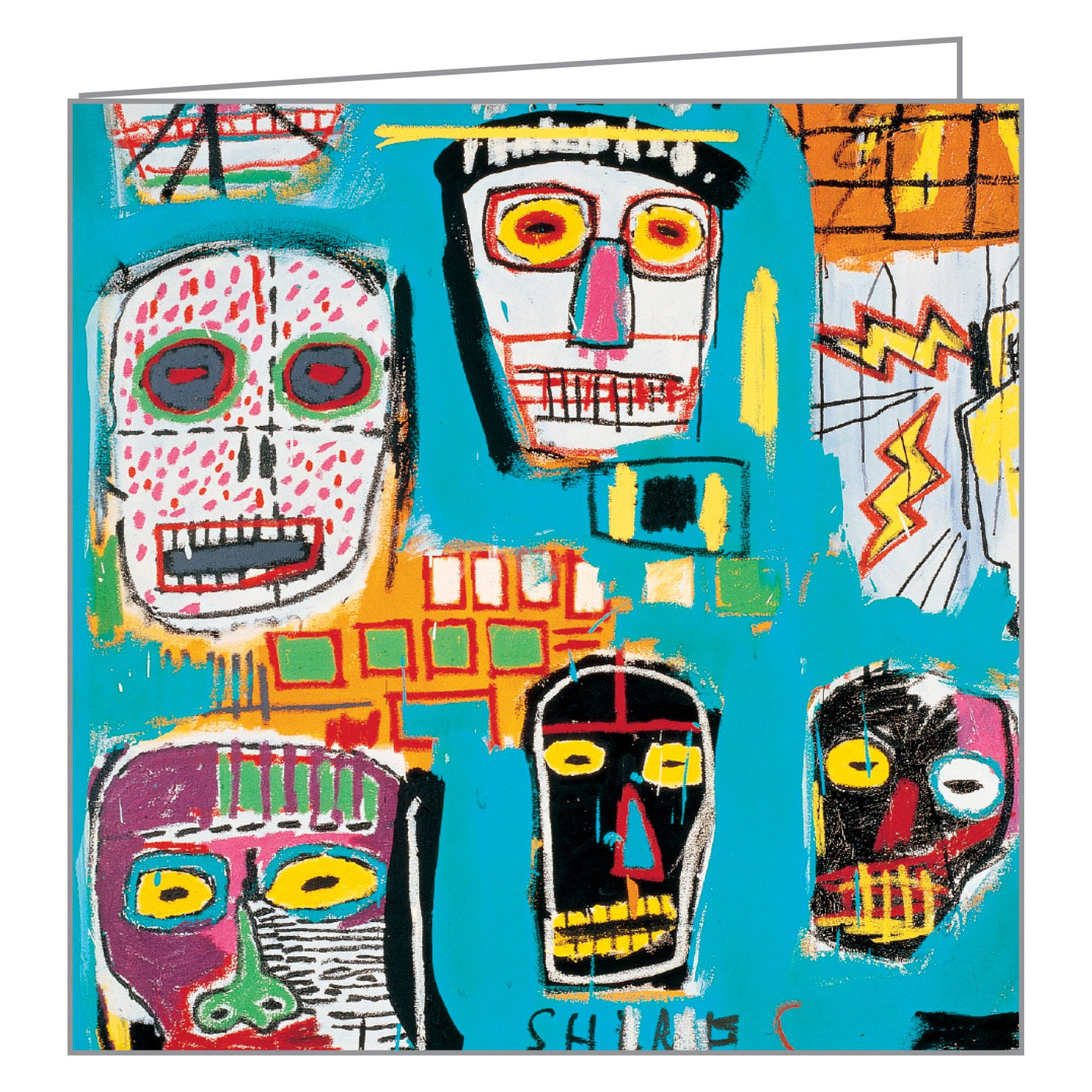 Jean-Michel Basquiat Mini Fliptop Boxed Cards