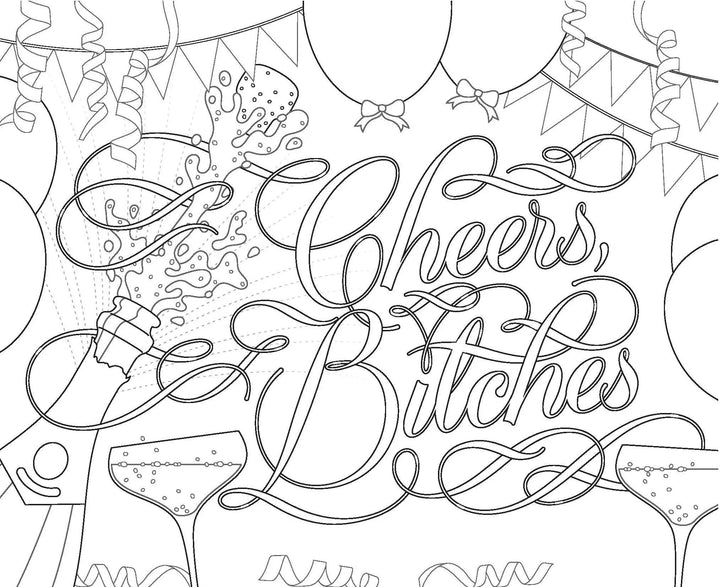 Fucking Awesome Coloring Book