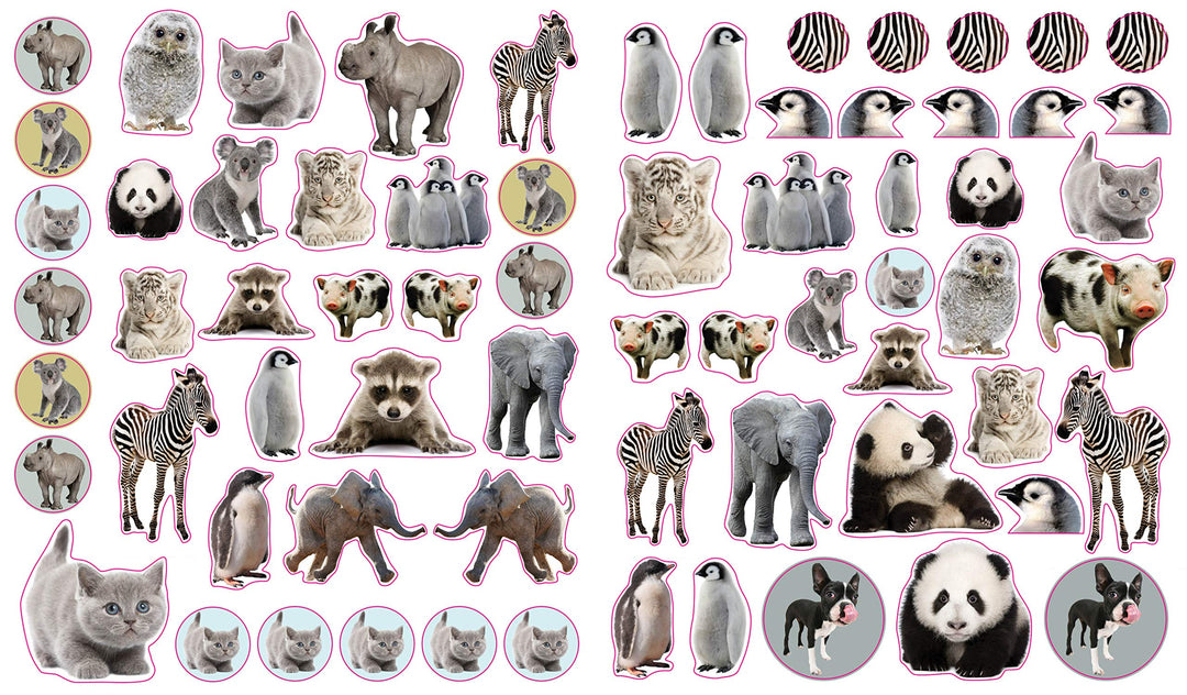 Eyelike Stickers: Baby Animals - Just Fabulous Palm Springs