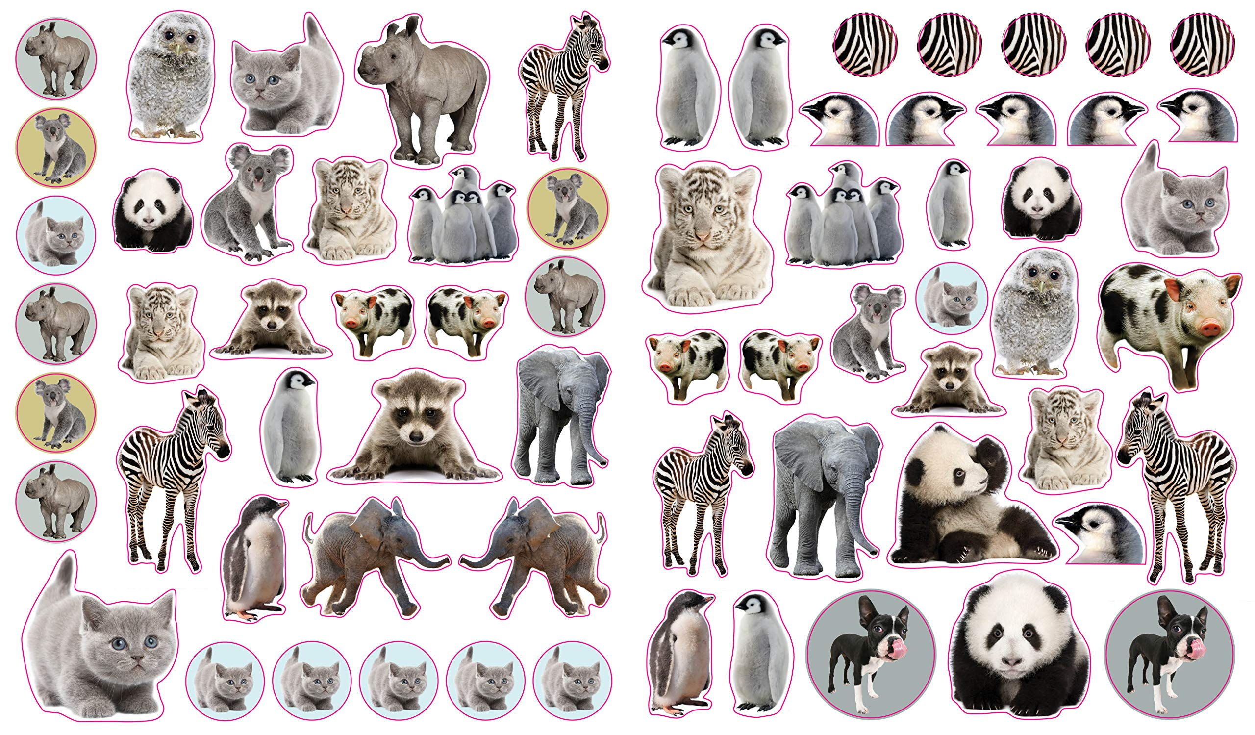 Eyelike Stickers: Baby Animals - Just Fabulous Palm Springs