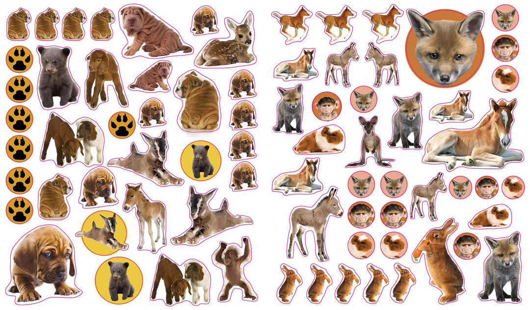 Eyelike Stickers: Baby Animals - Just Fabulous Palm Springs