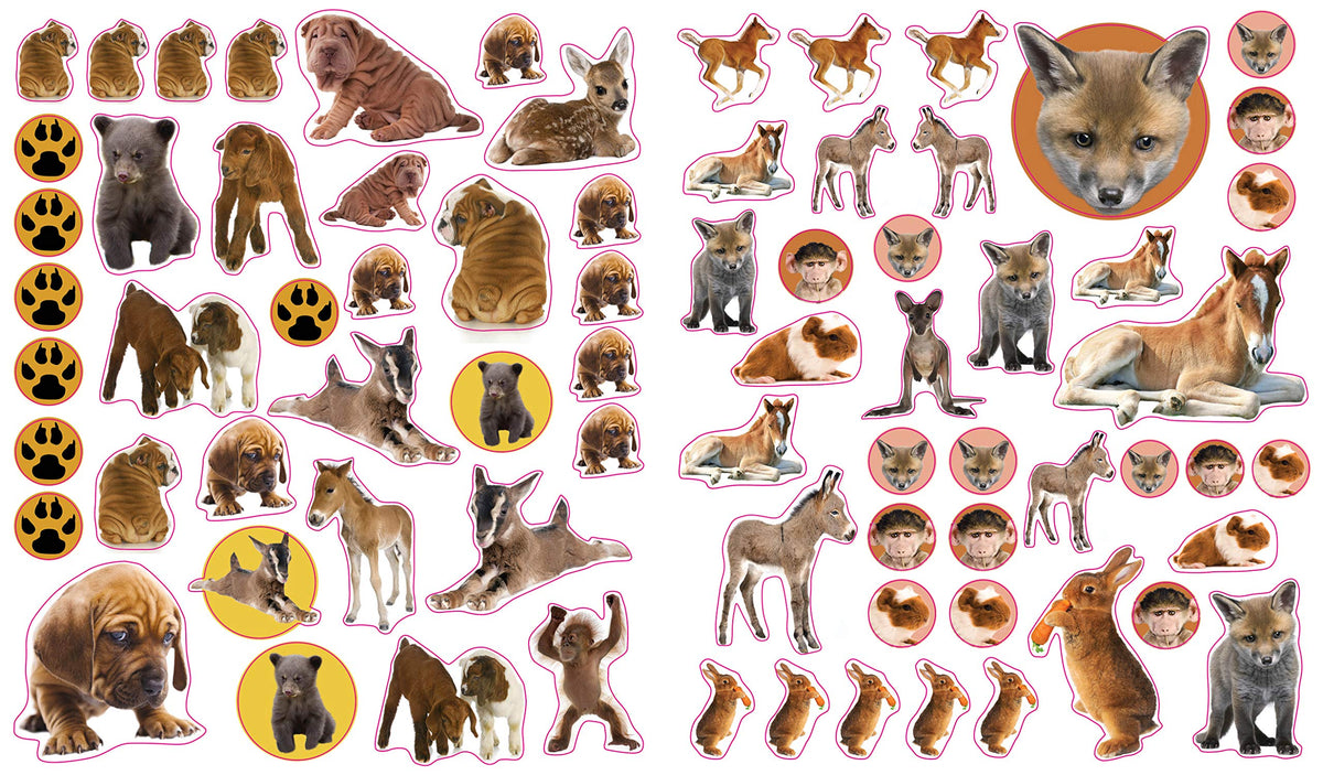 Eyelike Stickers: Baby Animals - Just Fabulous Palm Springs