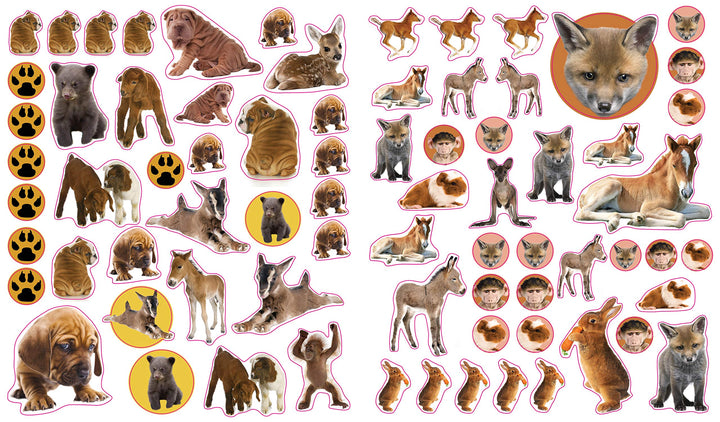 Eyelike Stickers: Baby Animals - Just Fabulous Palm Springs
