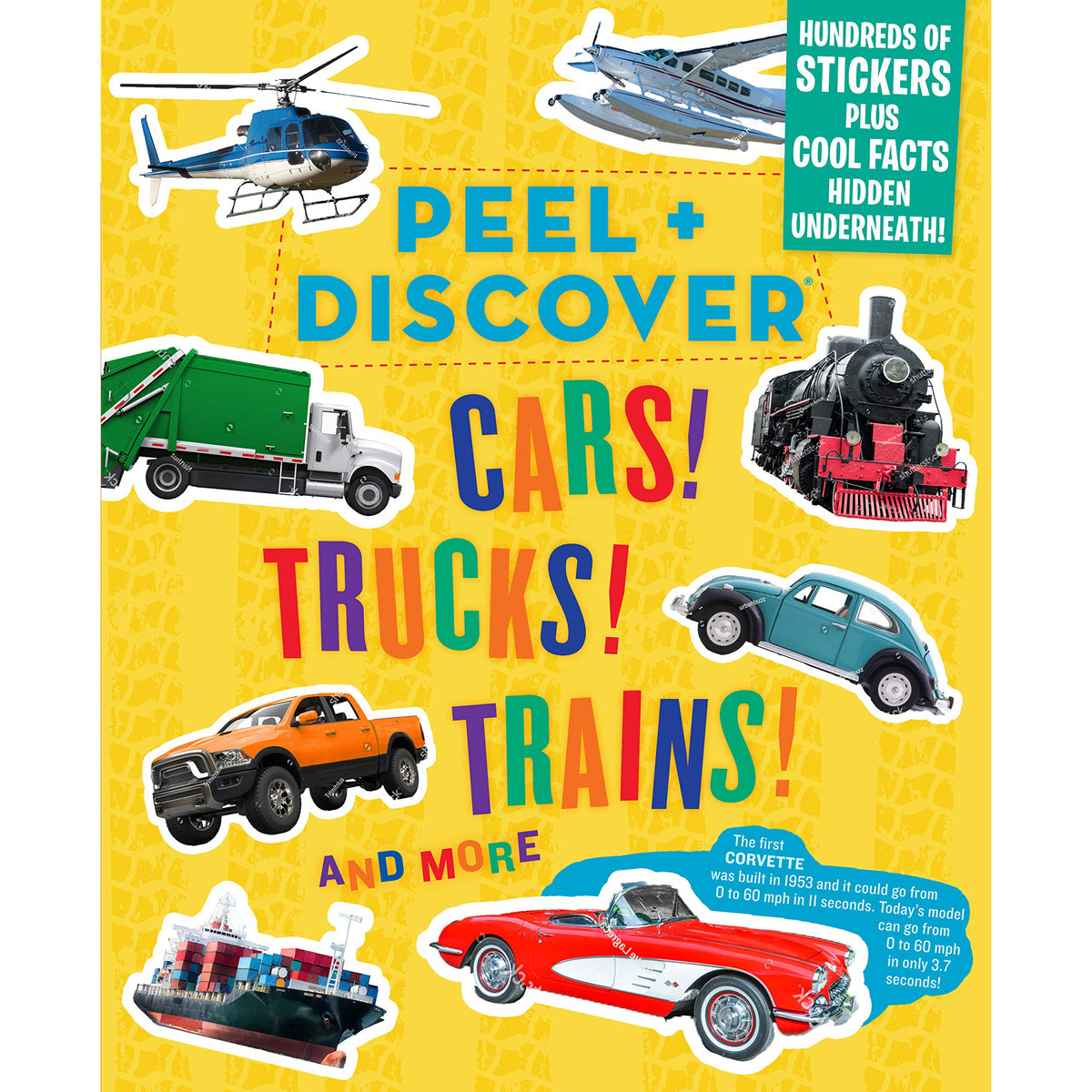 Peel + Discover: Cars Trucks Trains - Just Fabulous Palm Springs