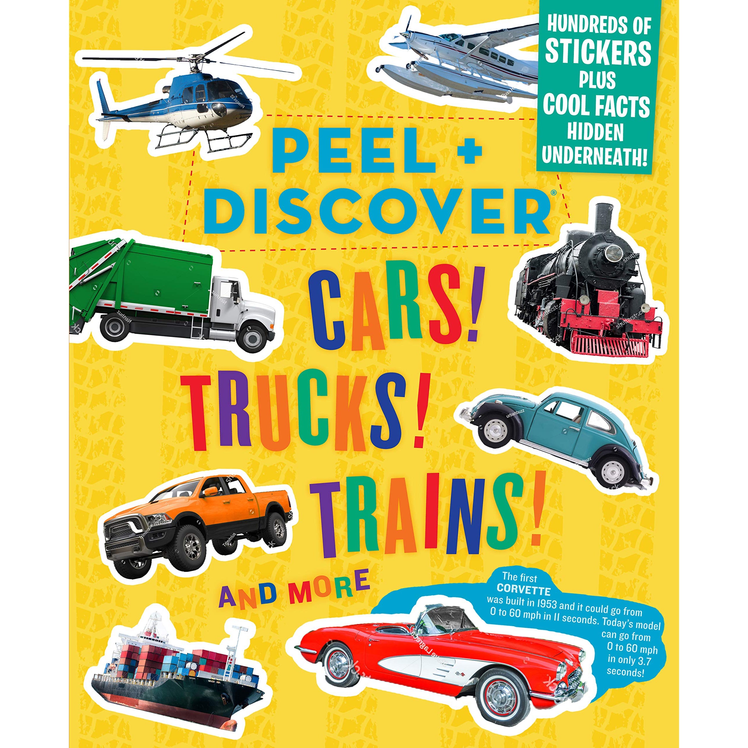 Peel + Discover: Cars Trucks Trains - Just Fabulous Palm Springs