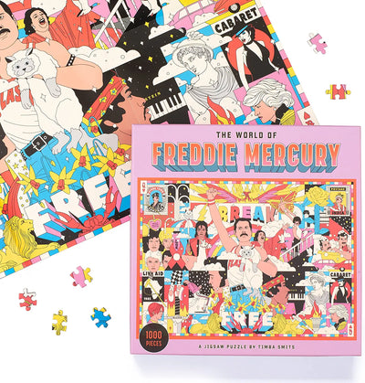 World Of Freddie Mercury 1000 Piece Puzzle