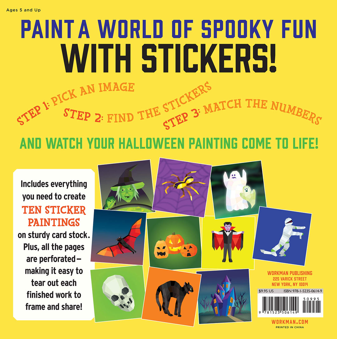 Paint By Sticker Kids: Halloween