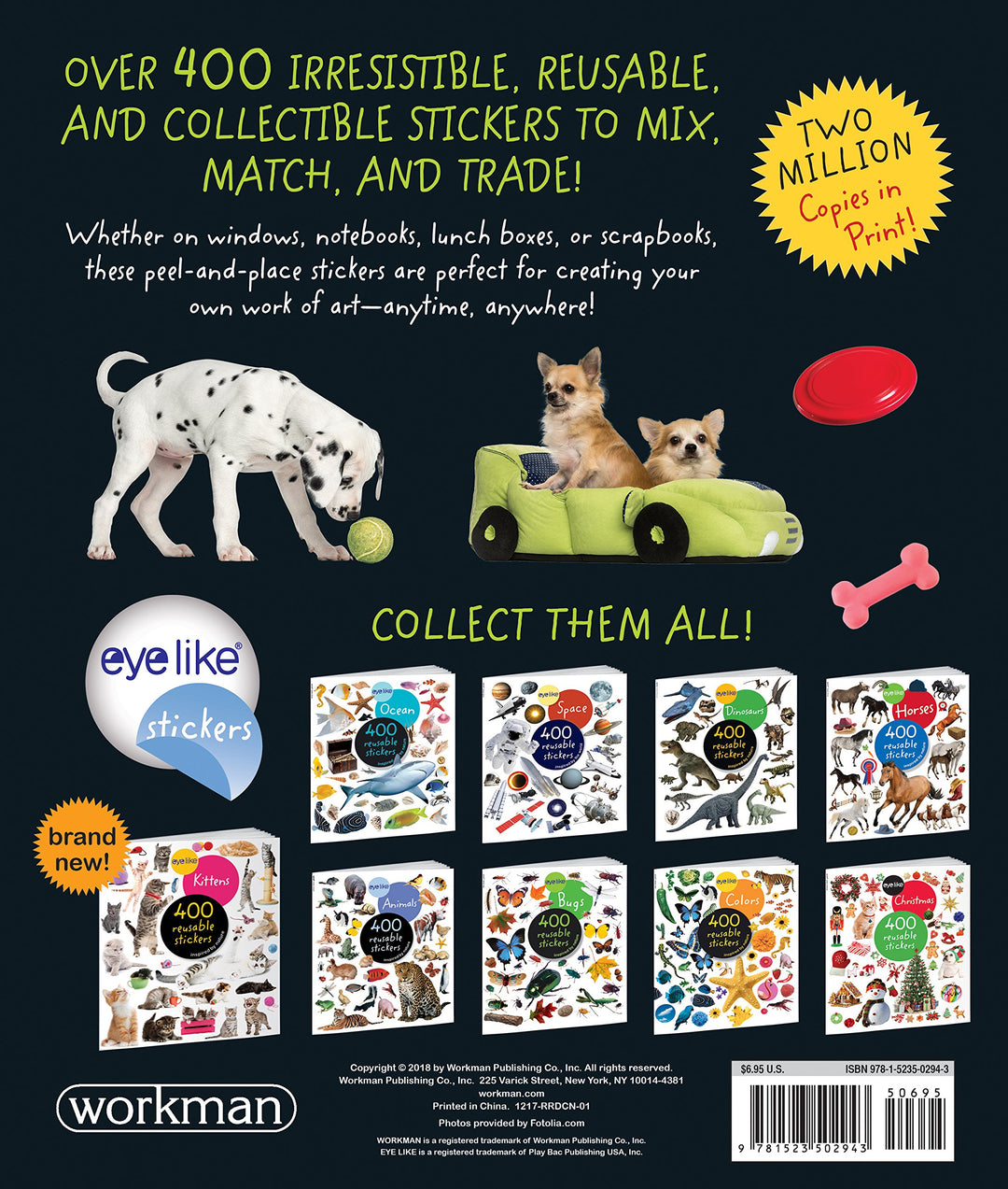 Eyelike Stickers: Puppies - Just Fabulous Palm Springs