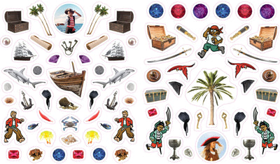 Eyelike Stickers: Pirates - Just Fabulous Palm Springs