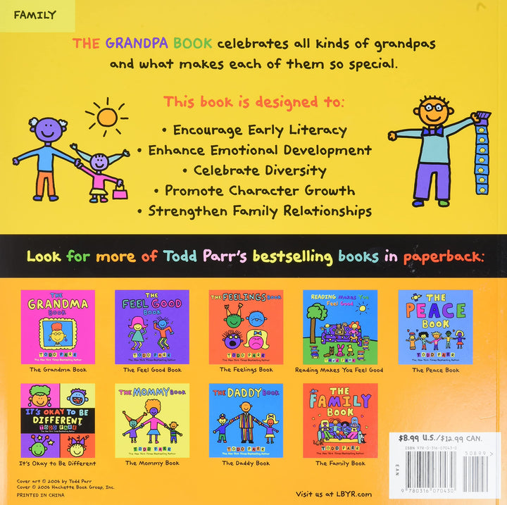 Todd Parr: The Grandpa Book Paperback