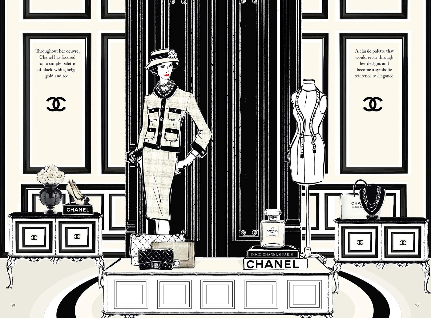 Coco Chanel: The Illustrated World Of A Fashion Icon – Just