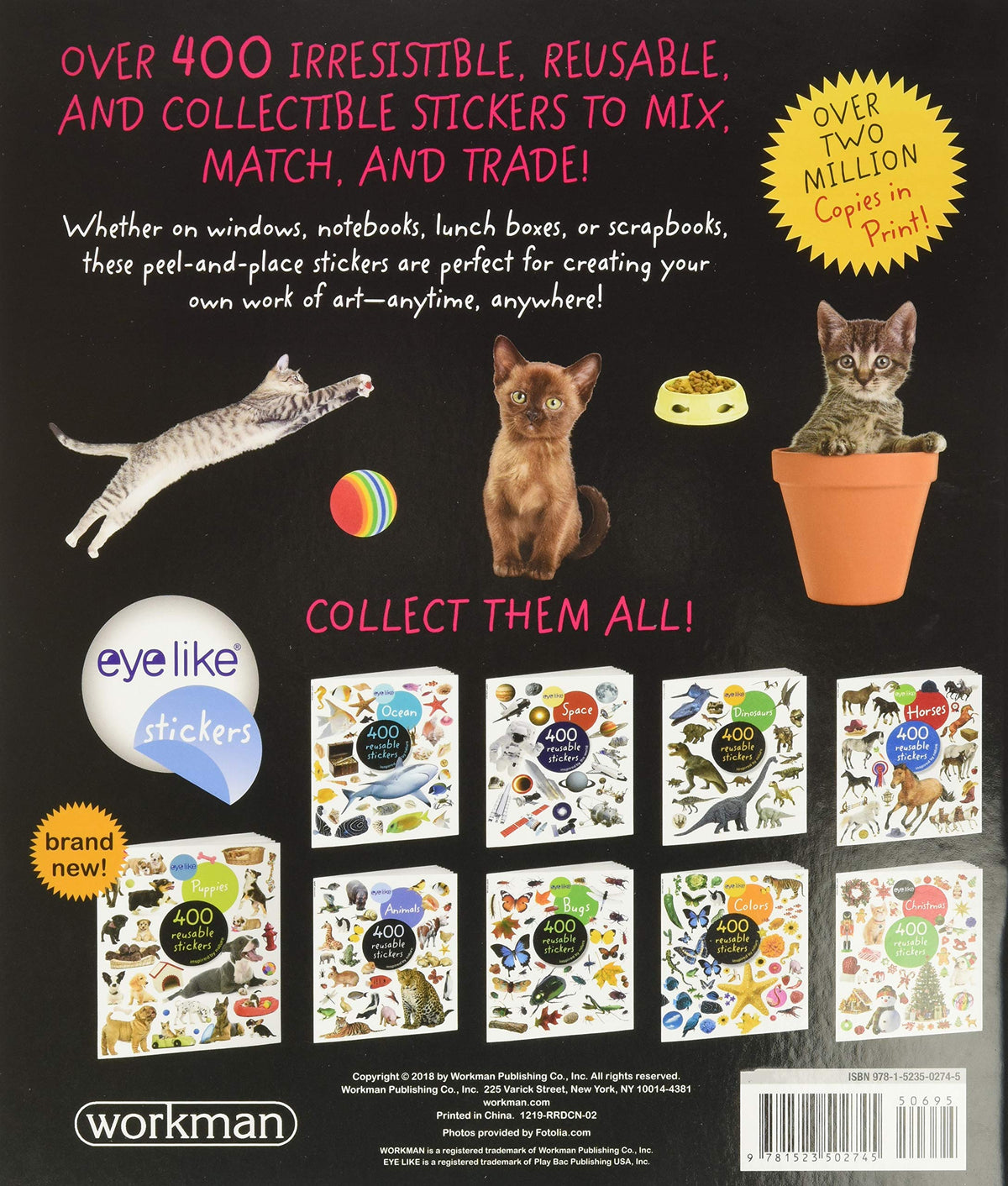 Eyelike Stickers: Kittens - Just Fabulous Palm Springs