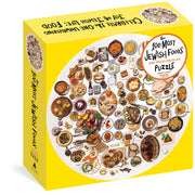 100 Most Jewish Foods - 500 Piece Puzzle - Just Fabulous Palm Springs