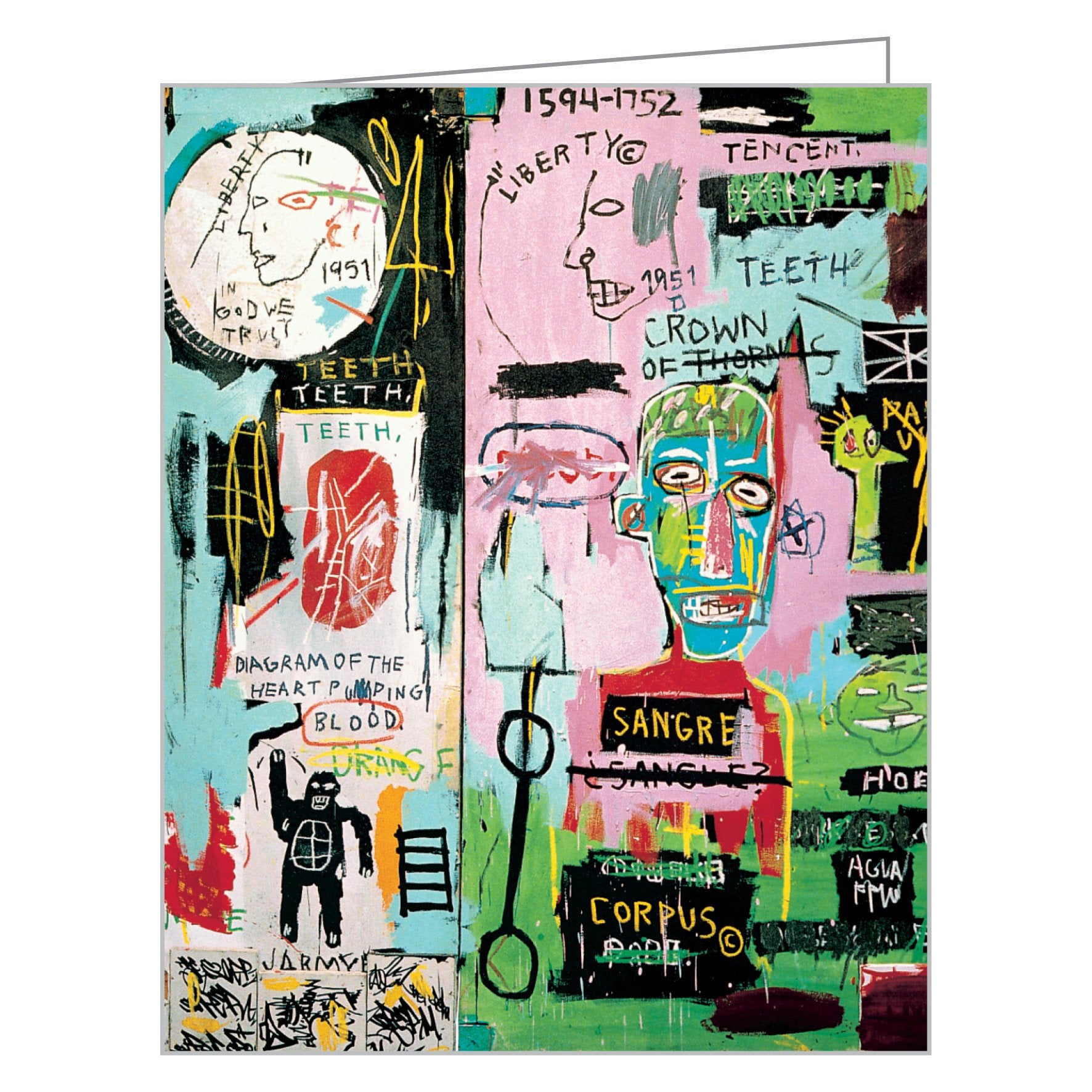 Jean-Michel Basquiat Boxed Cards - Just Fabulous Palm Springs