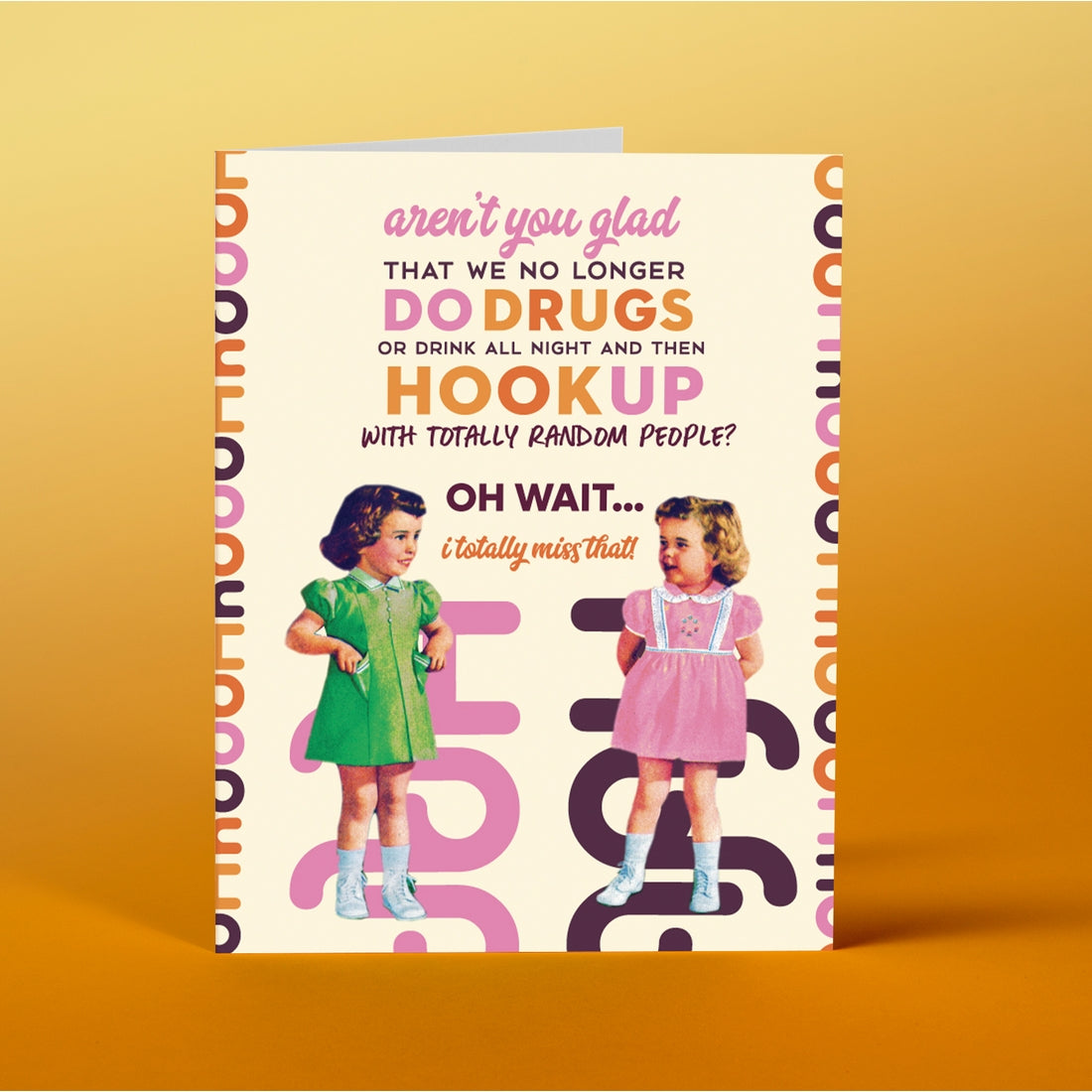 Hook Up Greeting Card - Just Fabulous Palm Springs