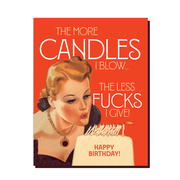Candles Birthday Card - Just Fabulous Palm Springs
