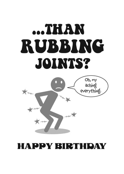 Rolling Joints Birthday greeting card