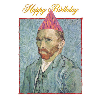 Van Gogh Birthday Card