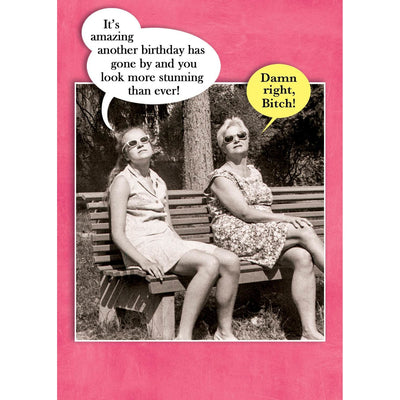 You Ageless Wonder greeting card