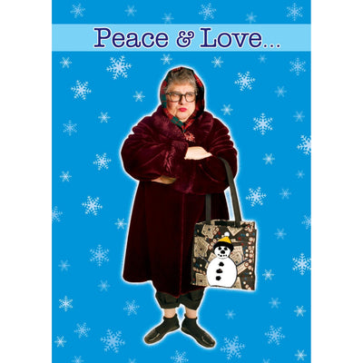 Peace & Love Holiday Holiday Card