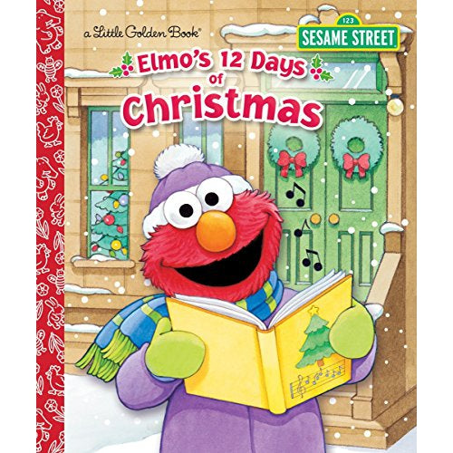 Little Golden Book: Elmo's 12 Days of Christmas - Just Fabulous Palm Springs