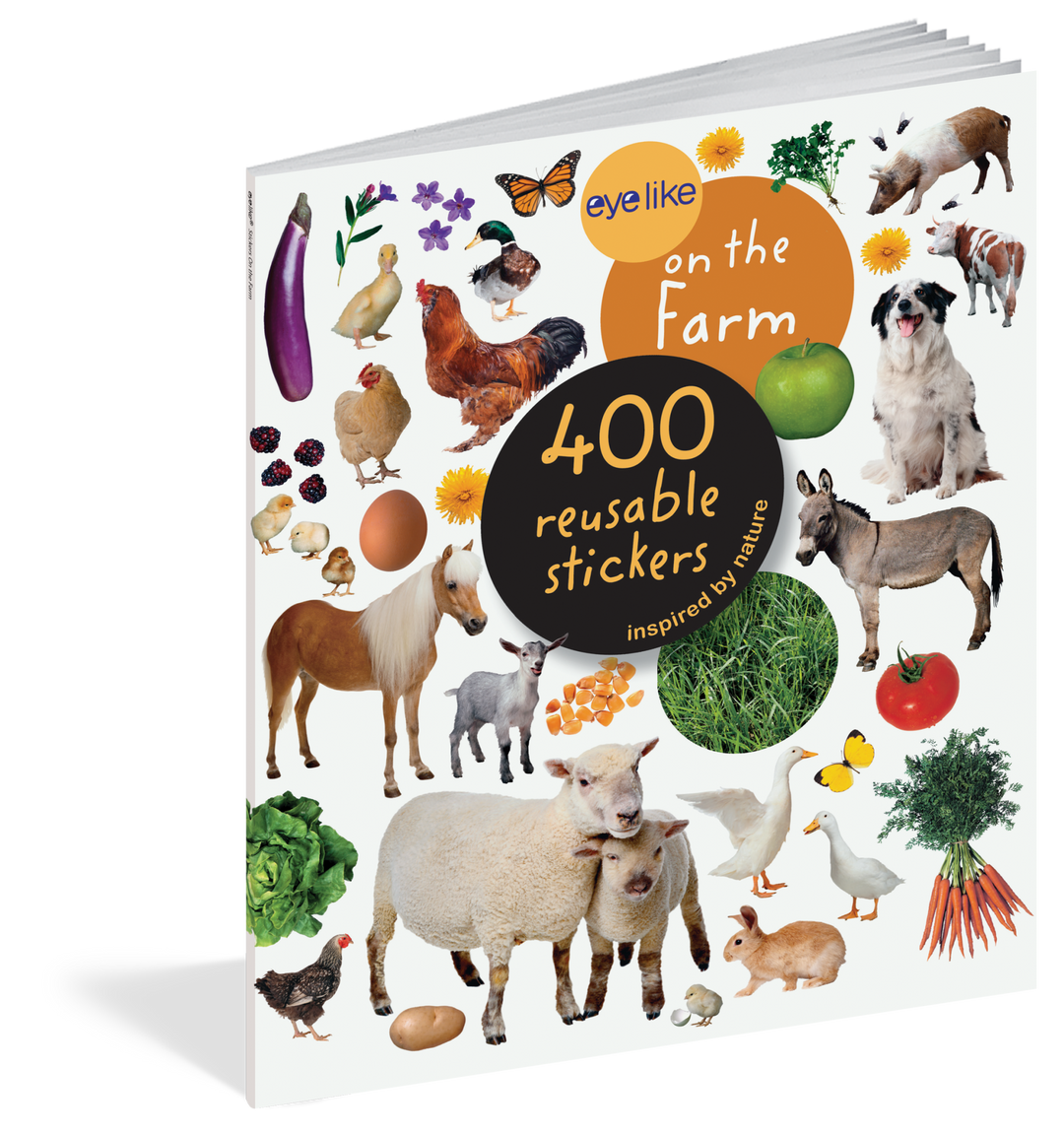 Eyelike Stickers: On the Farm activity book