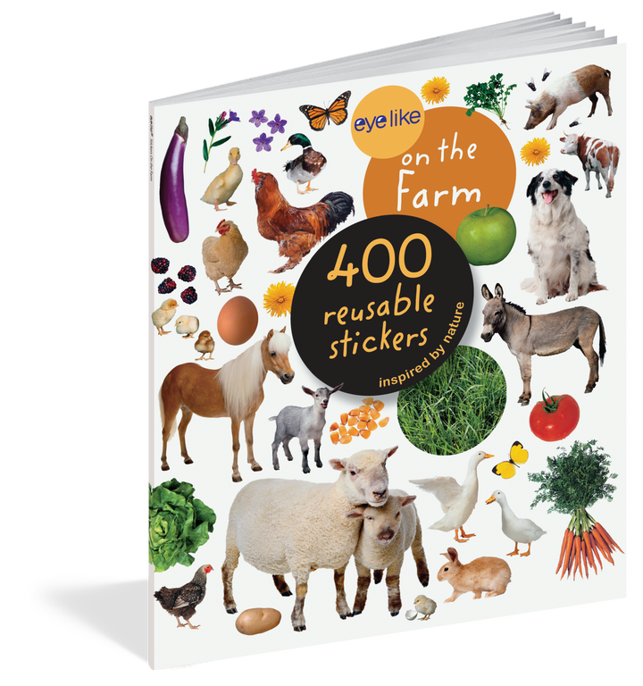Eyelike Stickers: On the Farm activity book