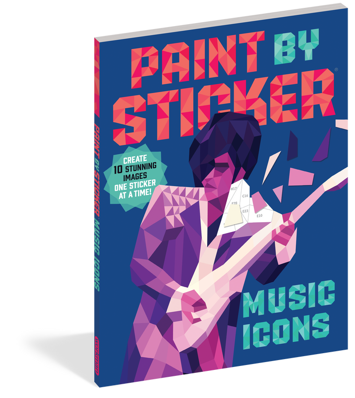 Paint By Stickers: Music Icons
