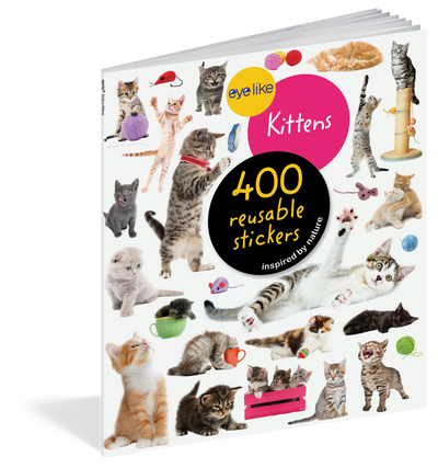Eyelike Stickers: Kittens activity book