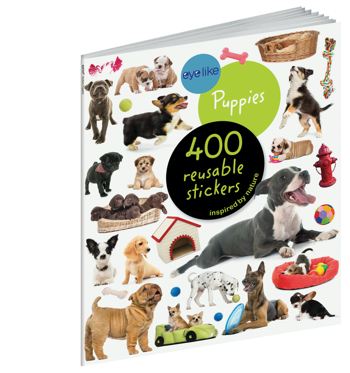 Eyelike Stickers: Puppies activity book