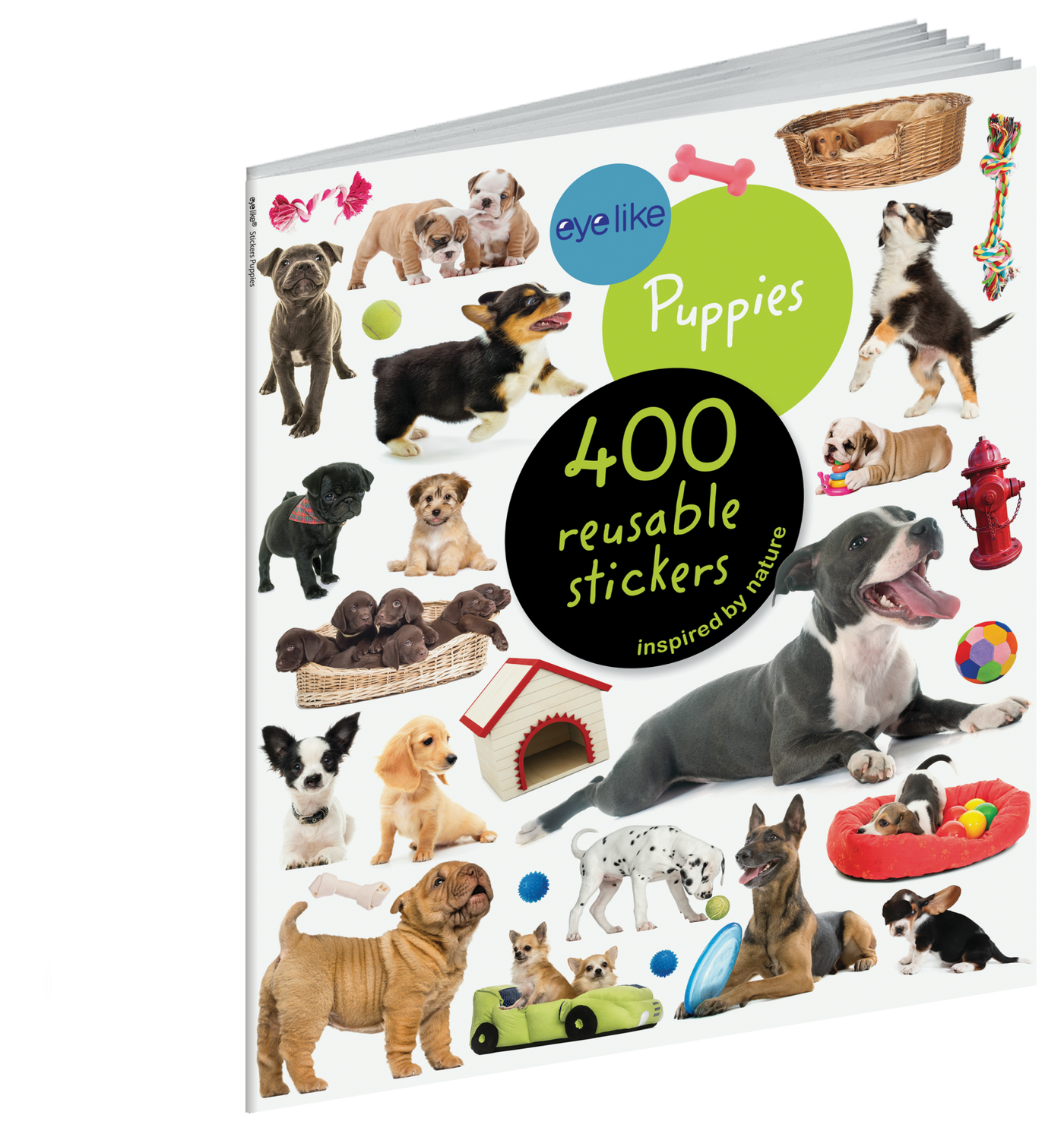 Eyelike Stickers: Puppies activity book