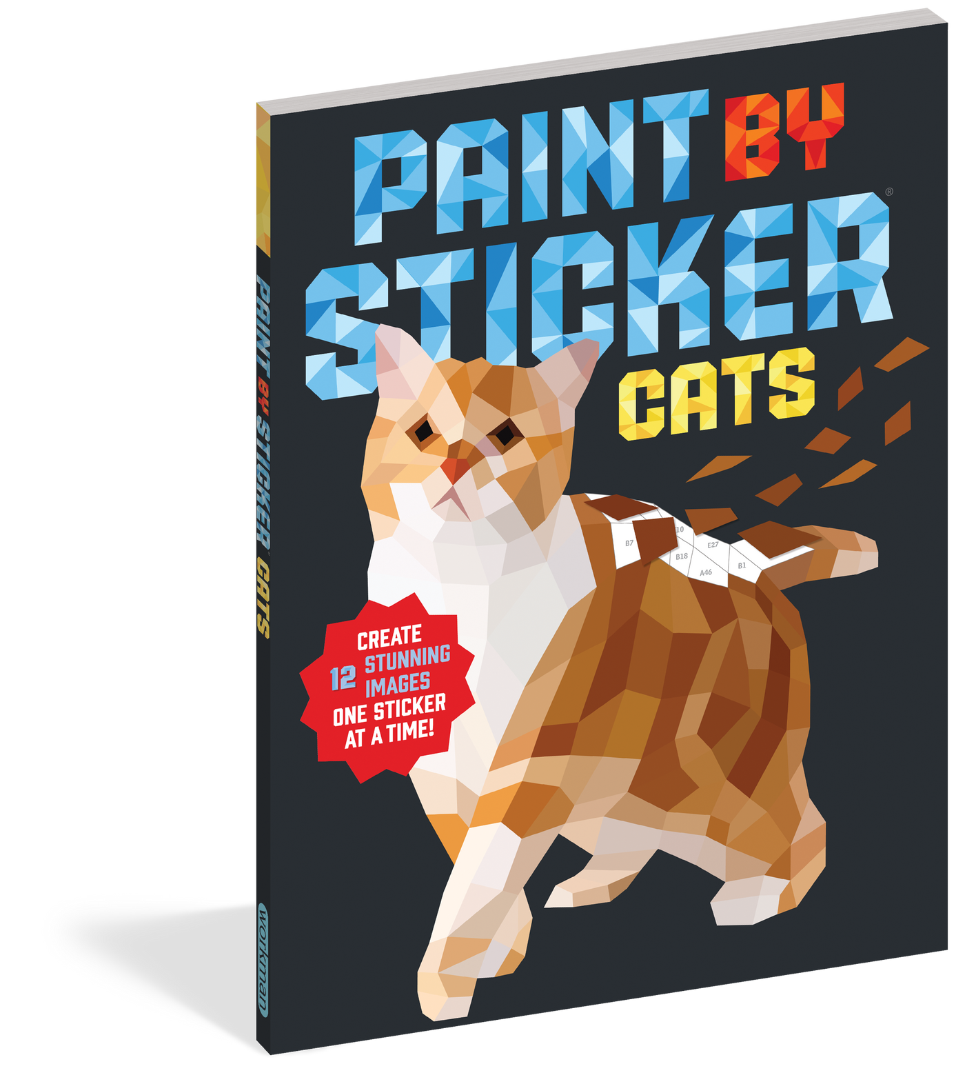 Paint By Stickers: Cats